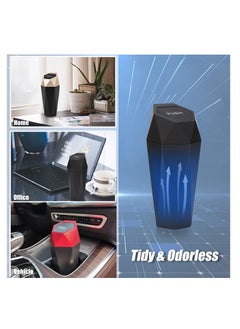 Car Trash Can with Lid,Mini Essential Car Accessories for Interior, Leakproof Garbage Can with 2 rolls of Trash Bags and 3 aromatherapy tablets, Multipurpose Organizers and Storage for Car, Home, Office - pzsku/ZDCB552D68E6A156EA186Z/45/_/1730968396/f251040f-720b-4ffc-b4af-1e296ea55a18