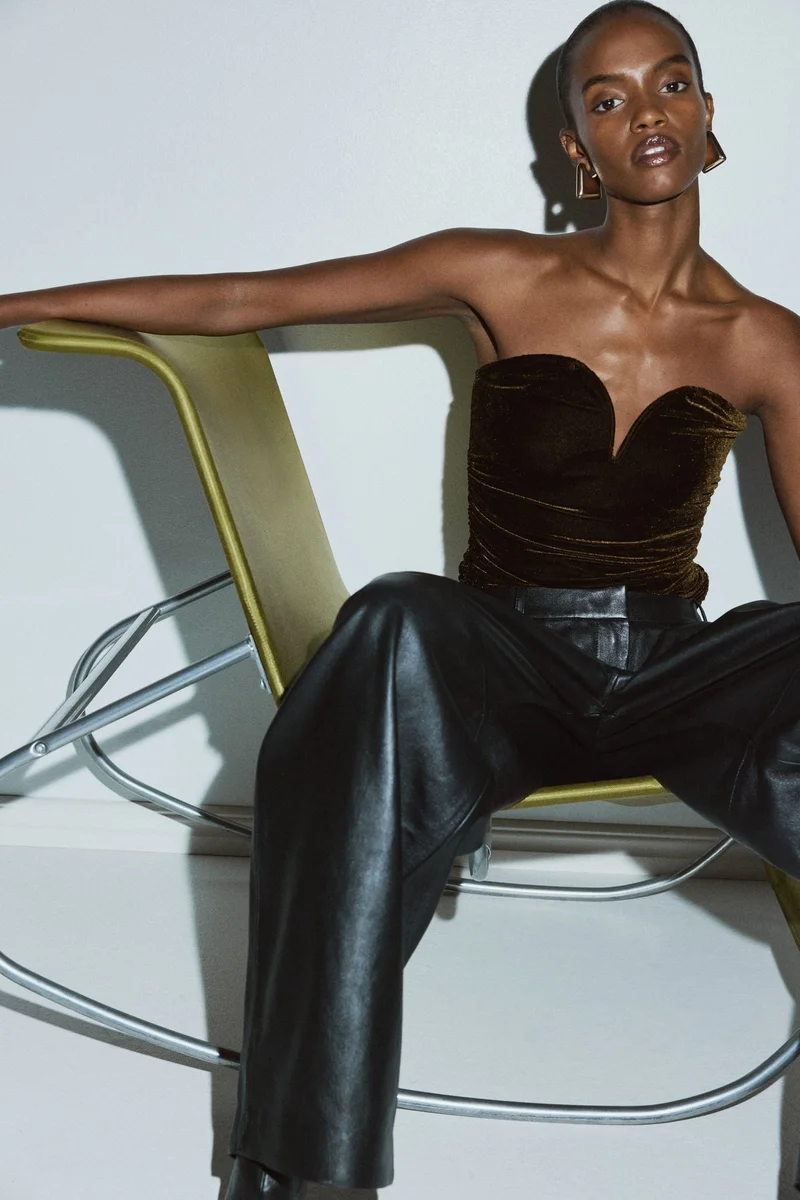 H&M Draped bandeau top