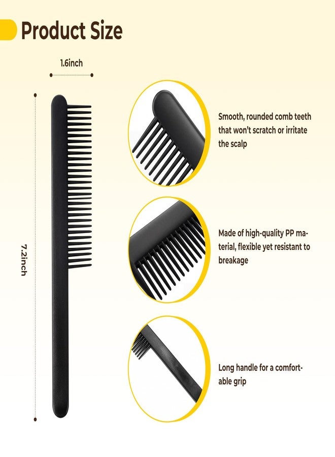 Hipruict Disposable Hair Combs, Combs Bulk Individually Wrapped, Suitable for Hotel, Salon, Home Care, Travel, Shelter, Donation (Medium, Count, 100) - Image 2