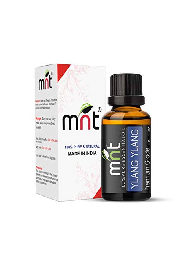 MNT Ylang Ylang Essential Oil 100% Pure & l Therapeutic Grade Oil for Hair Growth Healthy Skin and Aromatherapy (30ML) - Image 1