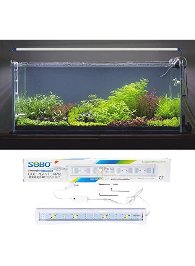 VAYINATO Sobo Cob Series Slim Bright Planted Aquarium Light (Al-580, 27W, Suitable For 60-70Cm Aquarium) - Image 1