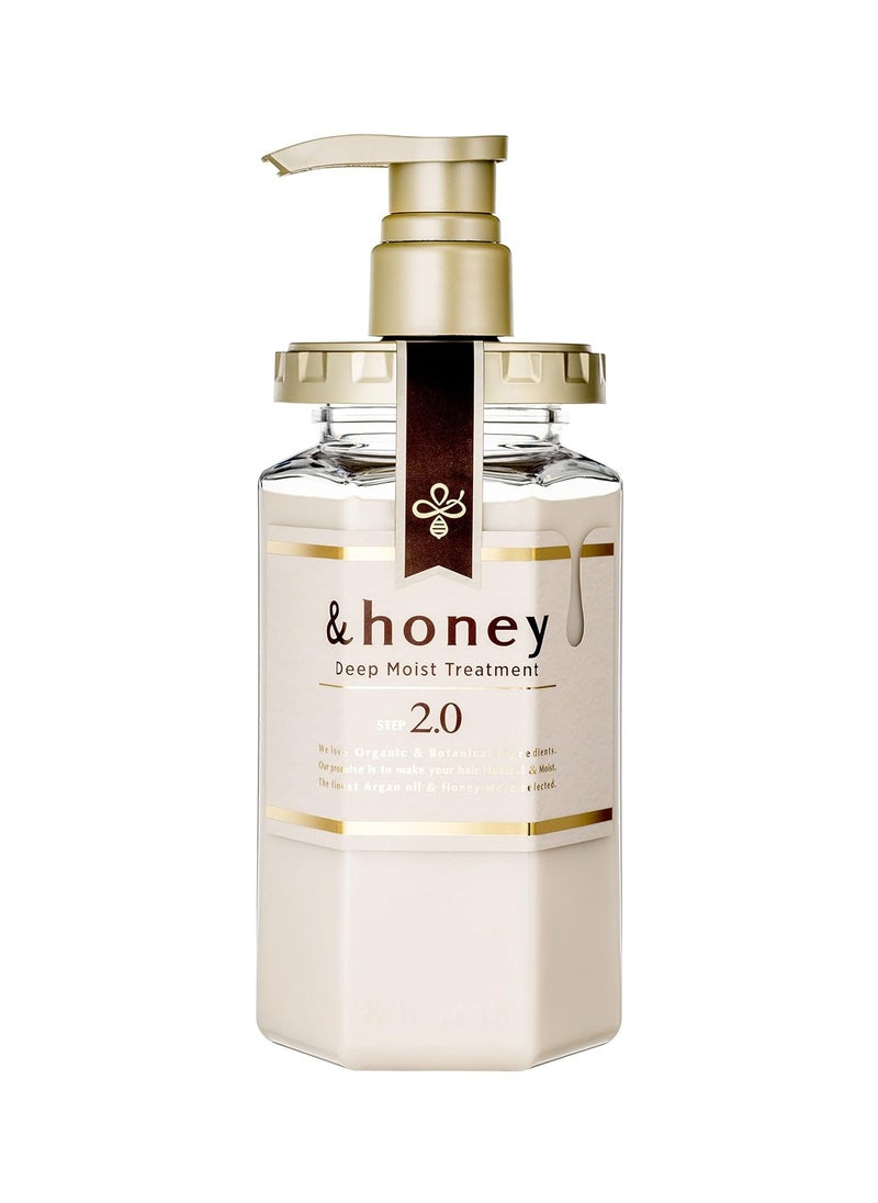 &Honey &honey Conditioner Organic Hair and Scalp Care for Intense Cleansing and Hydration - Moisture-Enhancing Wash and Protection - Ideal for Straight, Curly, Curl, , Frizzy, Treated, Col  - Image 1