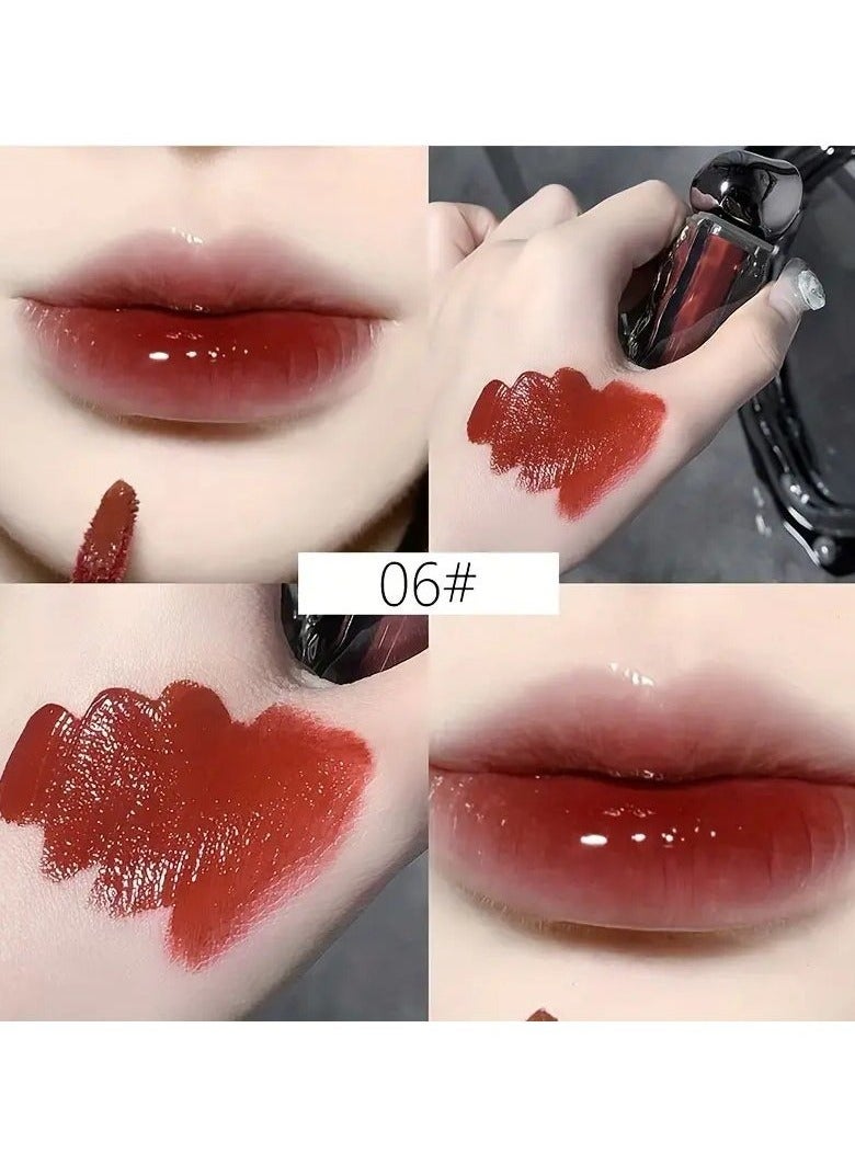 Gege bear Ice Mountain Lava Mirror Lip Glaze 30 ml – Long‑Lasting, Moisturizing, Waterproof, Non‑Stick, Non‑Fading - Image 1