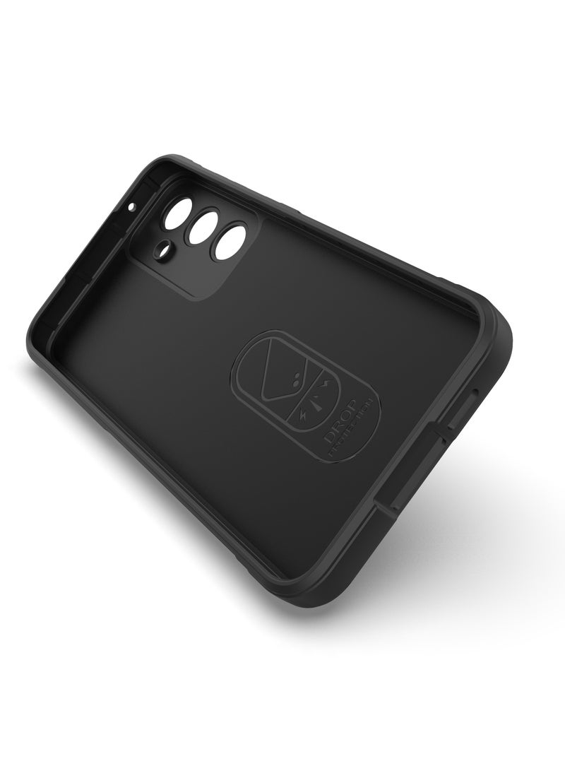 URBBKING Shockproof Protective Phone Case Cover Soft Back Cover For Samsung Galaxy A55 5G Black - Image 2