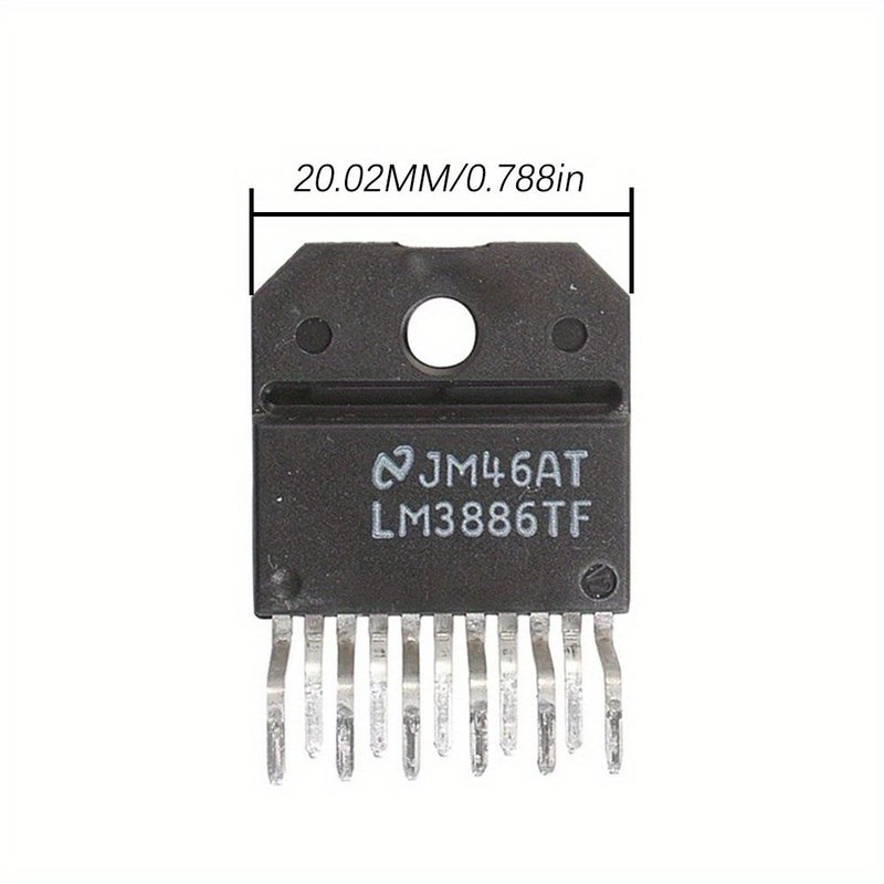 LM3886TF 68W High Performance Audio Power Amplifier Chip Zip 11 1pc - Image 4
