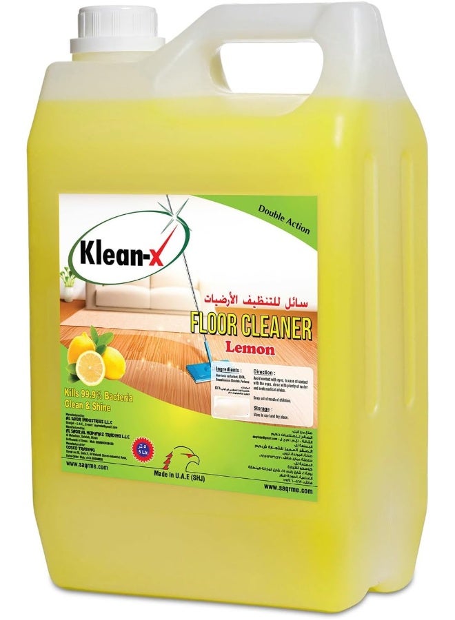 Klean-X Floor Cleaner Liquid - Lemon - Image 2