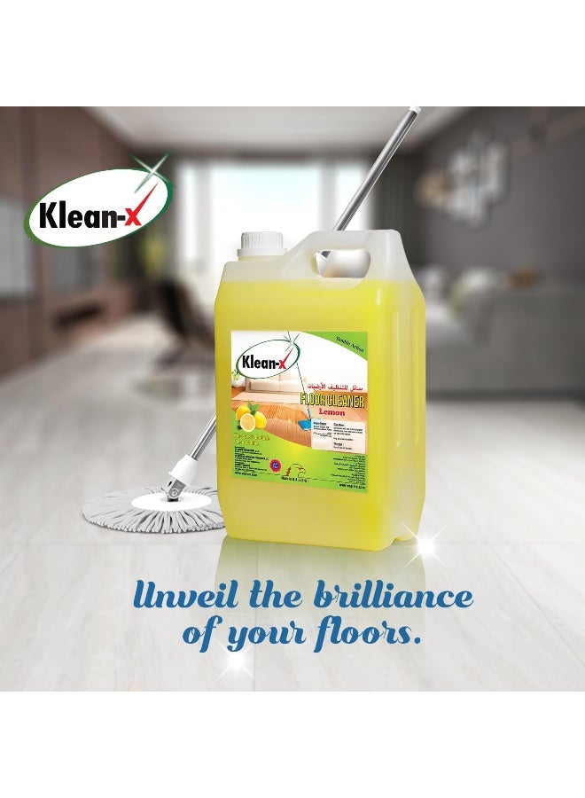 Klean-X Floor Cleaner Liquid - Lemon - Image 3