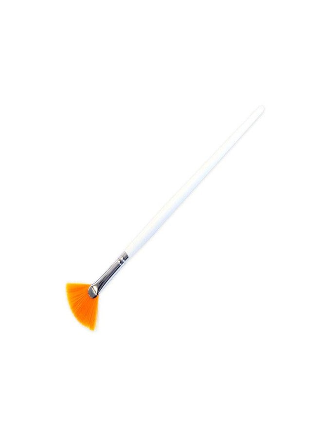 APPEARUS Taklon Fan Mask Brush - Small Size Facial Applicator for Glycolic Acid Peels, Masques & Skincare Treatments - Soft Bristles for Estheticians - 1 Count - Image 1
