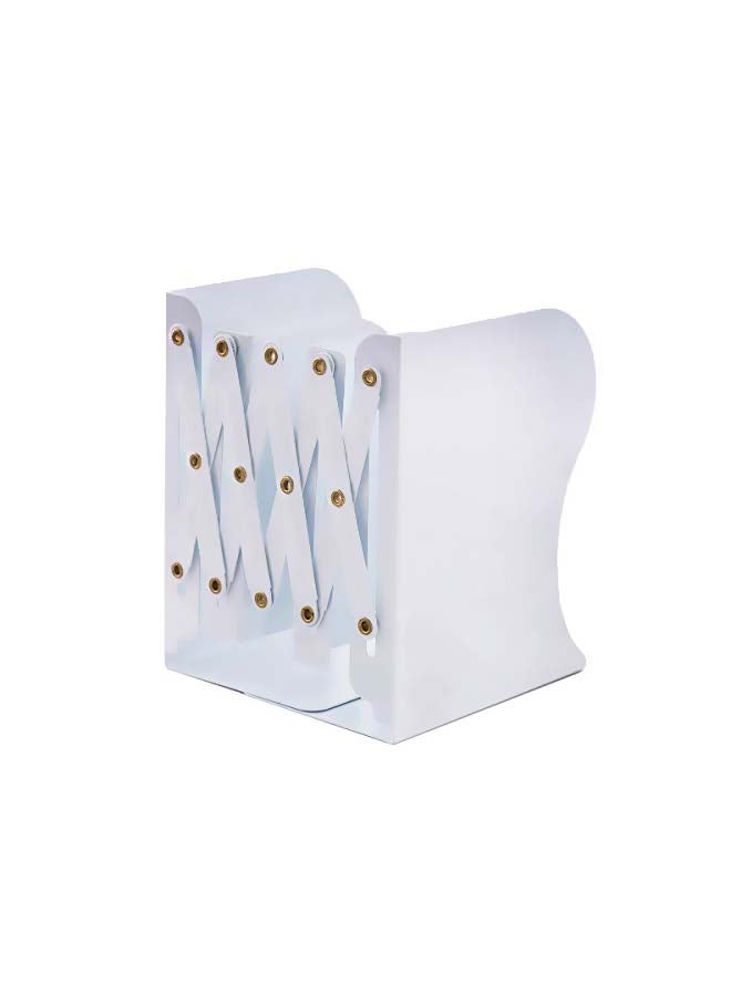 Generic Adjustable Bookend White - Image 1