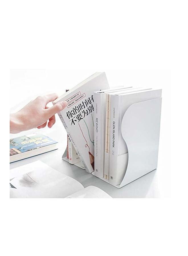 Generic Adjustable Bookend White - Image 3