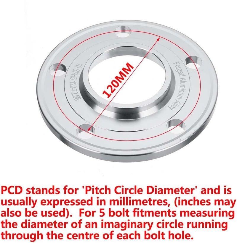 Wivplex 10mm Hubcentric Wheel Spacer Adapter for BMW - Image 4