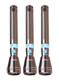 Stargold 3 in 1 Rechargeable LED Flashlight Cree LED Aluminium Body Shock Resistance  - Image 1