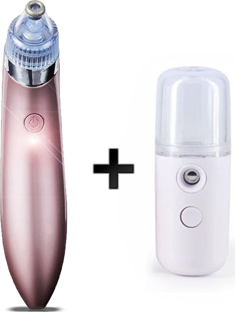 Vacuum Blackhead Remover and Cold Steam Machine