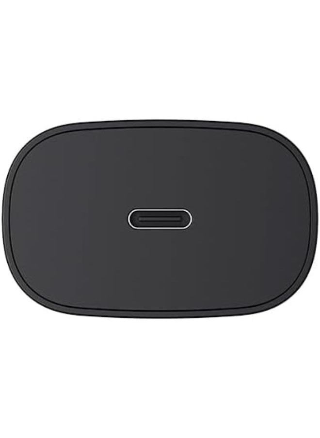 havit - Havit UC25-25W USB-C Fast Charging Wall Charger, Black forSamsung Galaxy S23/S23+/S22/S21/S20/Ultra/Plus,Note 20/10/S10,Galaxy Tab S7/S8,A34,A14 - Image 1