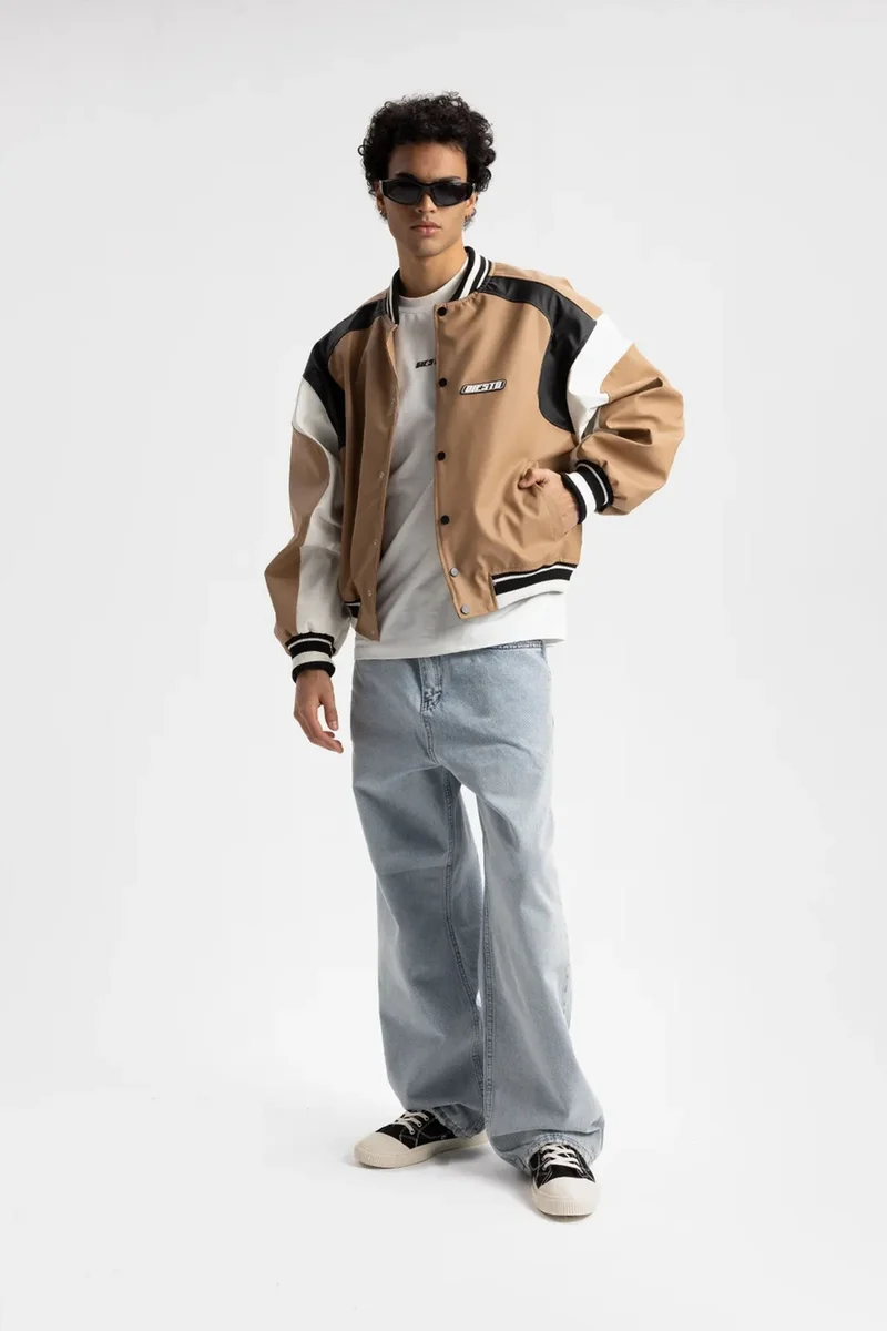 GIESTO Relaxed Fit Straight Leg Jeans