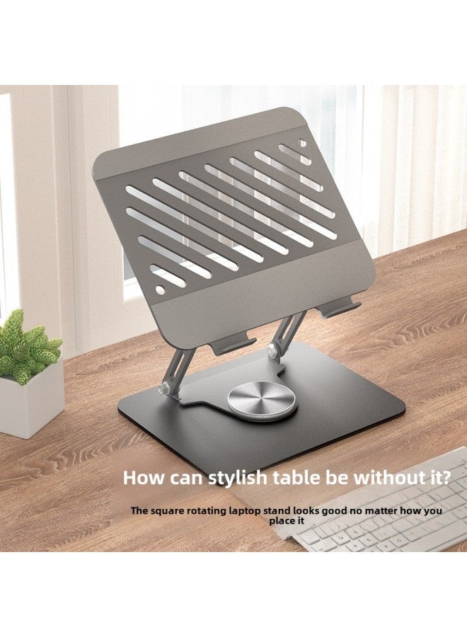 Special Sale Founder Notebook Computer Lifting Bracket Bracket Radiator Desktop Heightening Suspension 360 ° Rotation-Color:Laptop Stand Z4  - Image 2