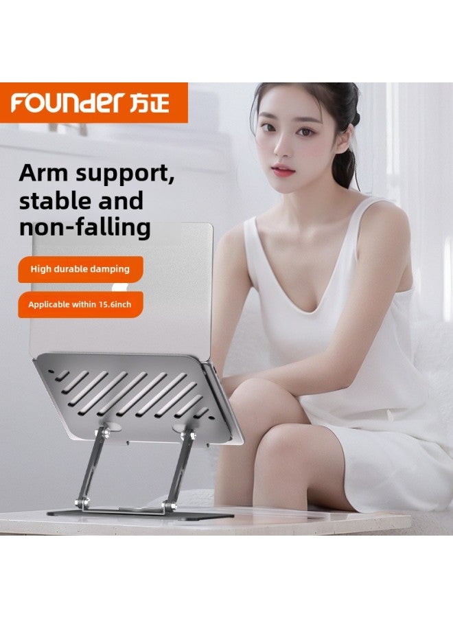 Special Sale Founder Notebook Computer Lifting Bracket Bracket Radiator Desktop Heightening Suspension 360 ° Rotation-Color:Laptop Stand Z4  - Image 3