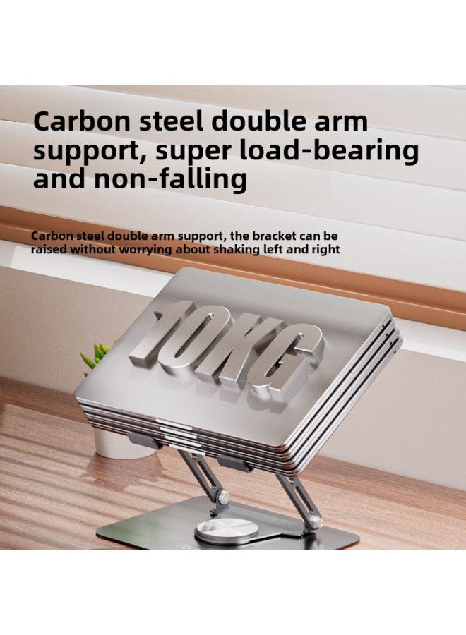 Special Sale Founder Notebook Computer Lifting Bracket Bracket Radiator Desktop Heightening Suspension 360 ° Rotation-Color:Laptop Stand Z4  - Image 5