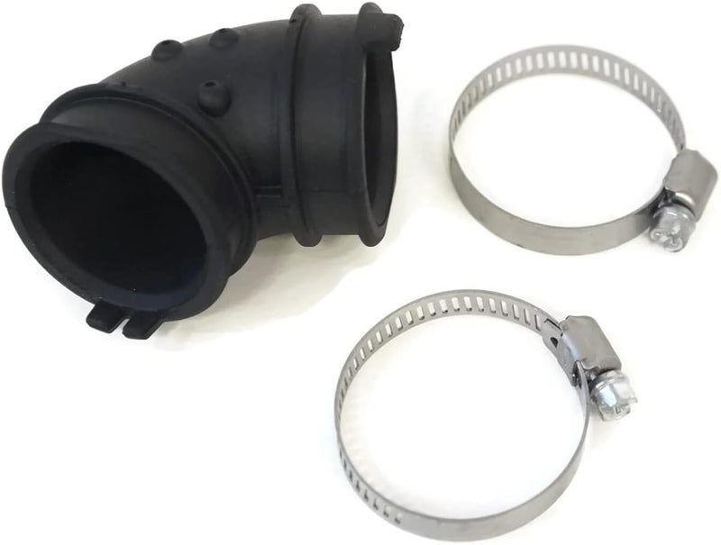 Delixike W10445975 Dishwasher Circulation Pump Hose Elbow Compatible with Whirlpool Replaces AP56186212312026PS3651318 W10445975VP Includes two clamps - Image 1