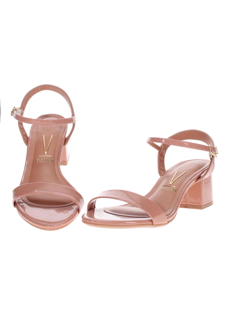 Vizzano Beige Mid Heel Sandals for Women – Stylish & Comfortable Footwear for Any Occasion for Women | Best Price UAE