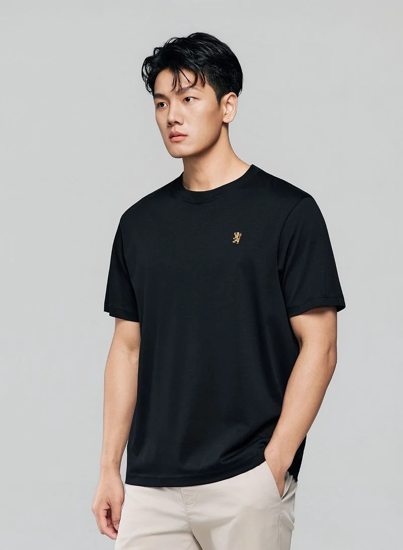 Men Luxe Touch Mercerized Cotton Crew Tee