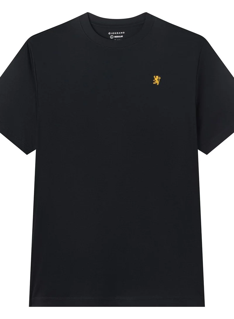 Giordano  Men Luxe Touch Mercerized Cotton Crew Tee for Men | Best Price UAE