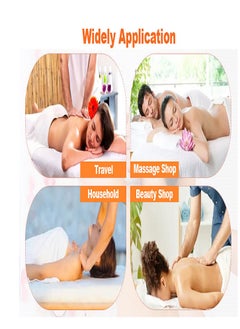 Golivn Hot Stones Massage Set with Warmer 9Pcs Hot Stones Massage Set with Heater Portable Hot Rocks Basalt Massage Stones Set with Warmer Kit for Home Spa Warming Therapy Relax  - Image 4