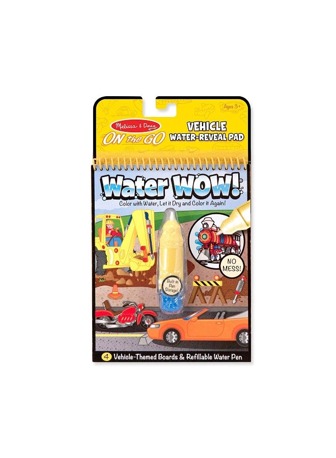 Melissa & Doug لوحة كشف الماء للمركبات من ميليسا ودوج واو للماء