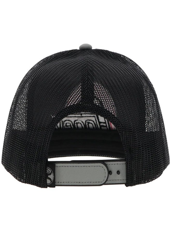 HOOEY Men's Suds Adjustable Snapback Hat (US, Alpha, One Size, Grey/Black) - Image 2