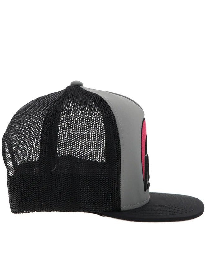 HOOEY Men's Suds Adjustable Snapback Hat (US, Alpha, One Size, Grey/Black) - Image 5