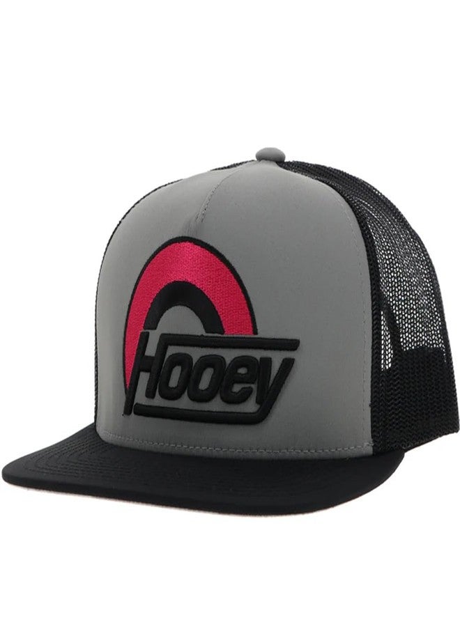 HOOEY Men's Suds Adjustable Snapback Hat (US, Alpha, One Size, Grey/Black) - Image 1