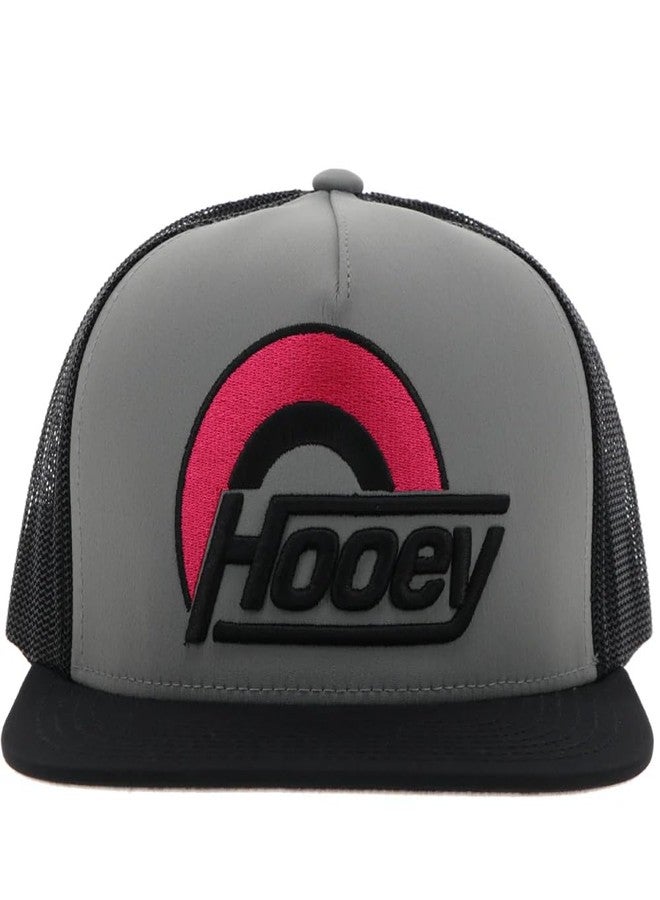 HOOEY Men's Suds Adjustable Snapback Hat (US, Alpha, One Size, Grey/Black) - Image 4