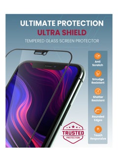 Moxedo Moxedo Ultra Shield Tempered Glass Screen Protector HD Clear 9H Hardness Full Coverage with Auto-Align Easy Applicator Compatible for iPhone 11 Pro Max 6.5 inch  - Image 4