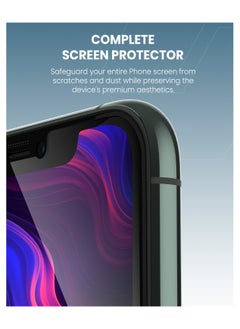 Moxedo Moxedo Ultra Shield Tempered Glass Screen Protector HD Clear 9H Hardness Full Coverage with Auto-Align Easy Applicator Compatible for iPhone 11 Pro Max 6.5 inch  - Image 3