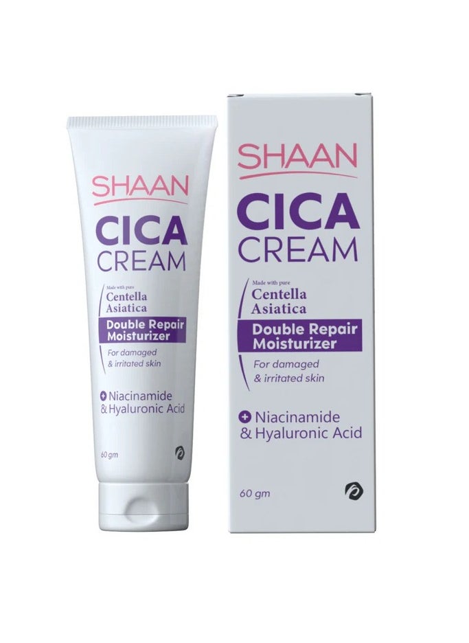 Shaan SHAAN CICA CREAM DOUBLE REPAIR 60 GM  - Image 3