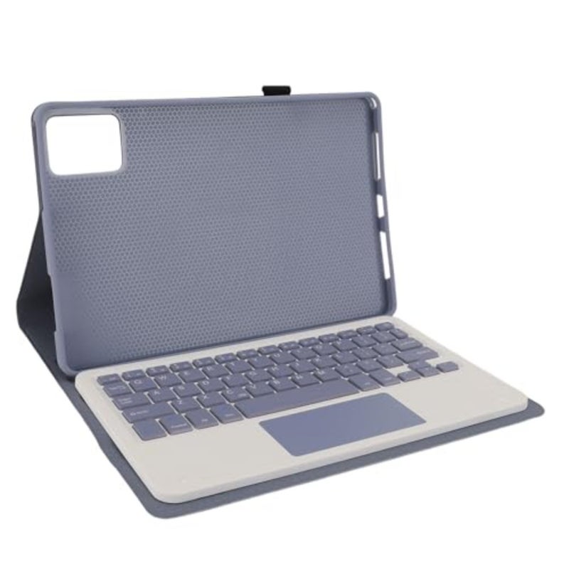 Backlit keyboard case for Tab M11 11 inch 2024 tablet: ABS plastic, black, detachable magnetic cover with touchpad control - Image 1