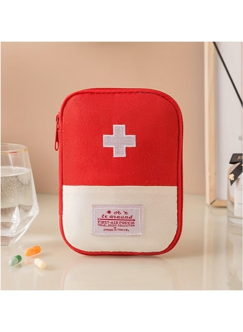 3pc Empty First Aid Bags, Travel Medicine Bag, Medical Supplies Organizer, Portable Medical Medicine Bags Portable Kit for Traveling, Car, Home, Camping, Office, Hiking, Outdoor - Image 3