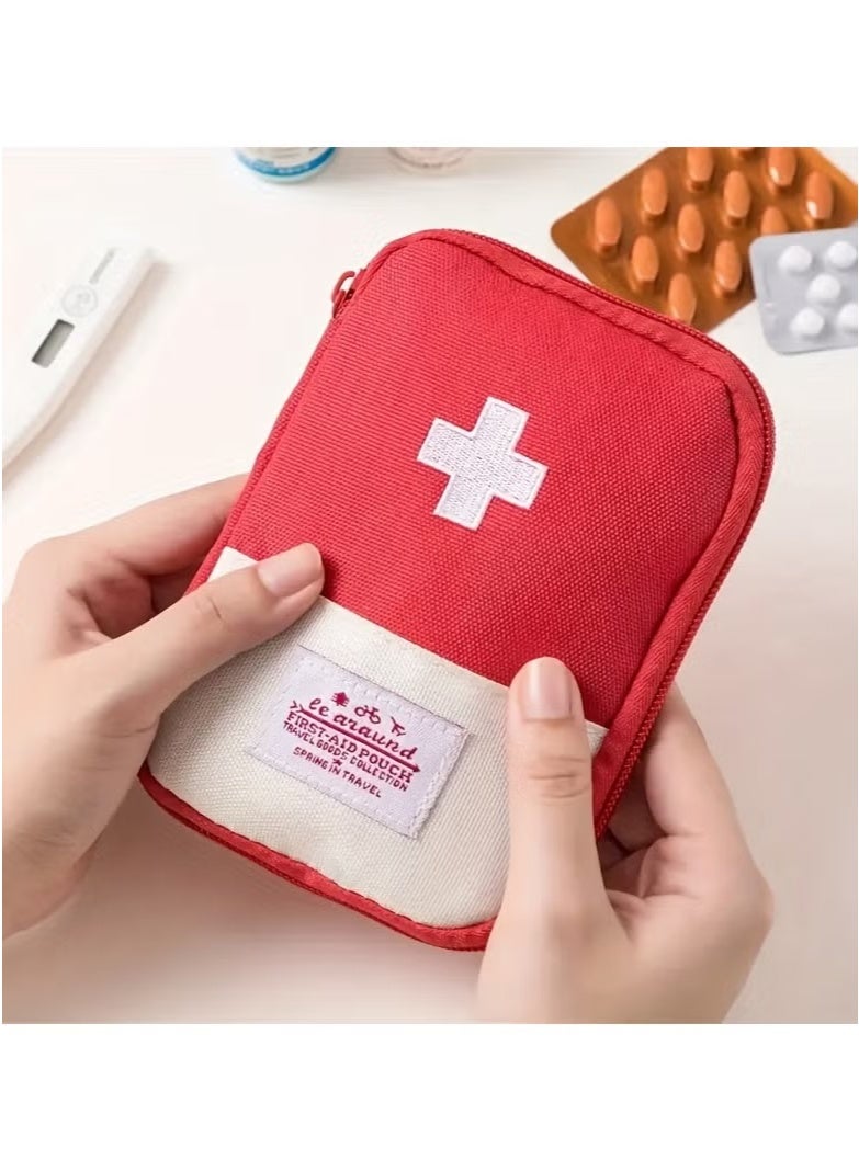 3pc Empty First Aid Bags, Travel Medicine Bag, Medical Supplies Organizer, Portable Medical Medicine Bags Portable Kit for Traveling, Car, Home, Camping, Office, Hiking, Outdoor - Image 4