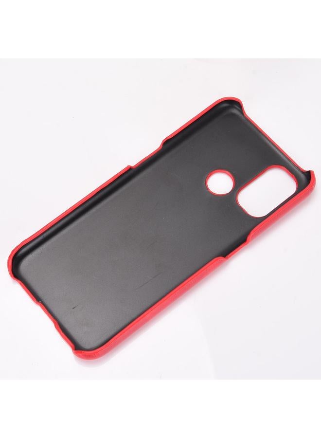 اس-توب جراب مقاوم للصدمات لهاتف OnePlus Nord N100 مصنوع من مادة الليتشي PC + PU - Image 5