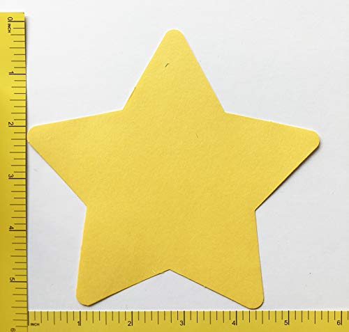 SHAPES ETC. 31 Pcs Star Large Single Color Creative Cut-Outs 5.5in Classroom/School Craft Projects Patriotic Crafts Space Theme Celebrations Decorations Kids Bulletin Boards USA Made - Image 5