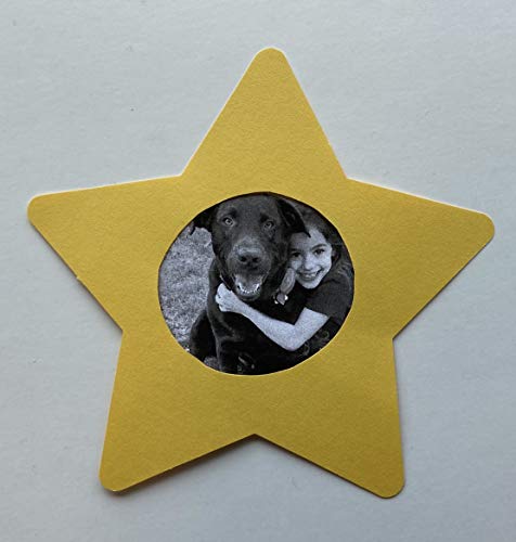 SHAPES ETC. 31 Pcs Star Large Single Color Creative Cut-Outs 5.5in Classroom/School Craft Projects Patriotic Crafts Space Theme Celebrations Decorations Kids Bulletin Boards USA Made - Image 2