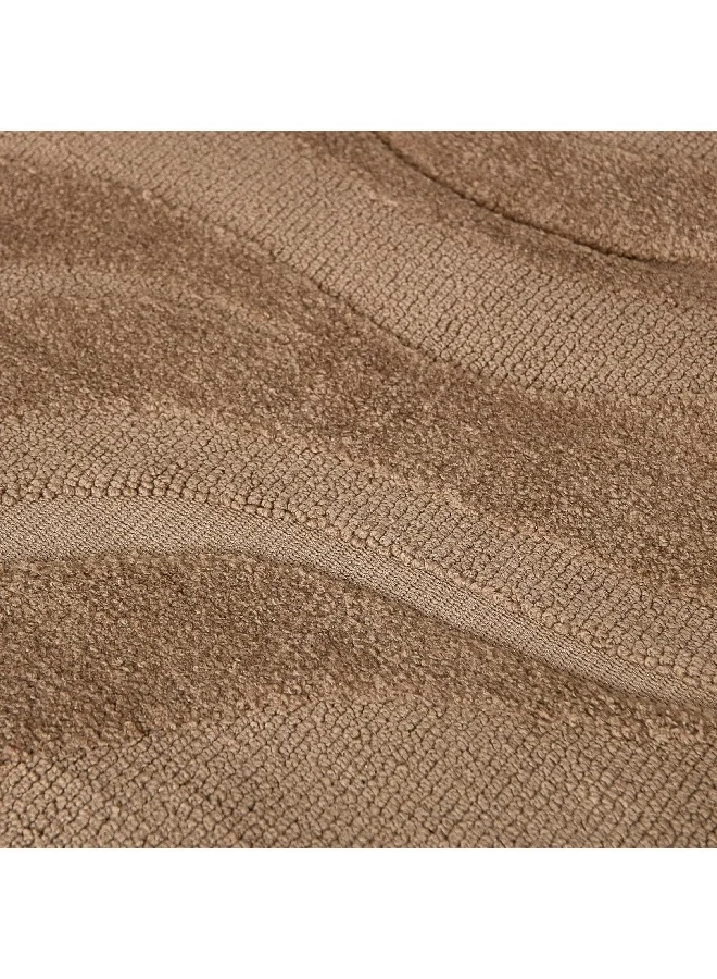 Home Box Milton Waves Knitted Microfibre Rug 80 x 230 cm