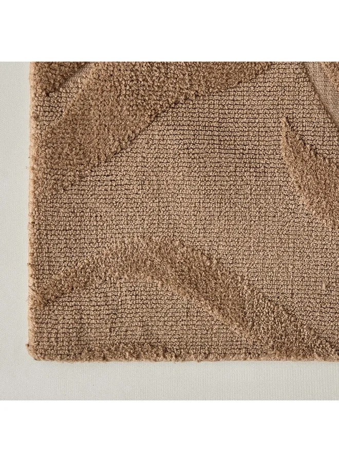 Home Box Milton Waves Knitted Microfibre Rug 80 x 230 cm