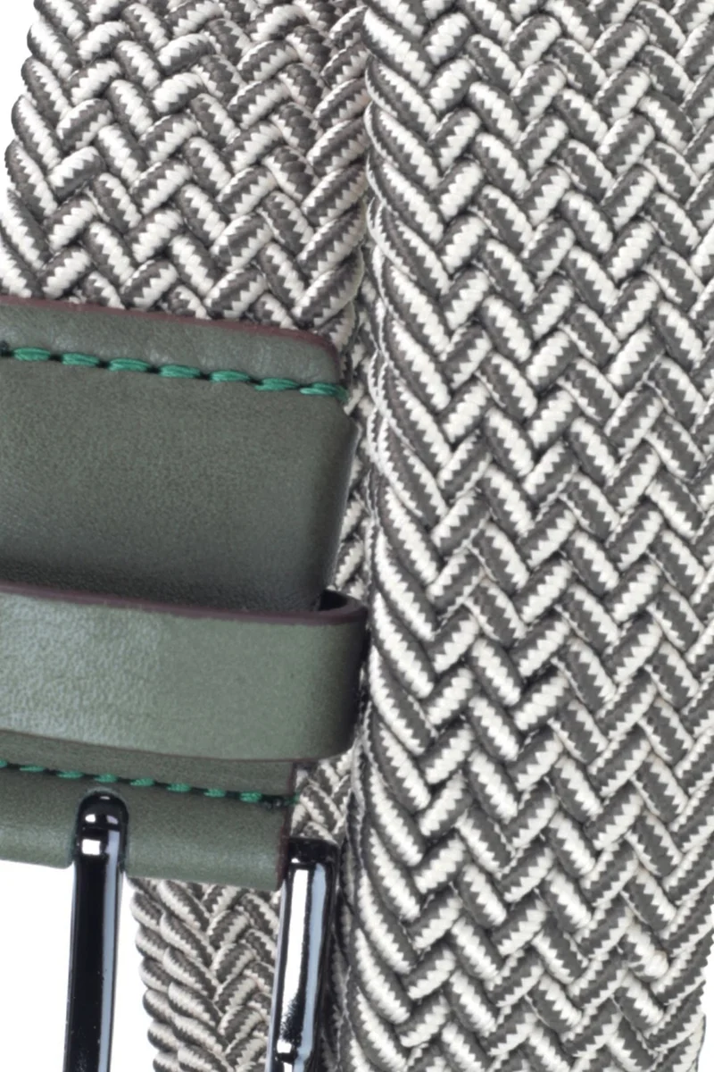 ديريبوند Woven Braided Men's Belt with Elastic, Stretch Features