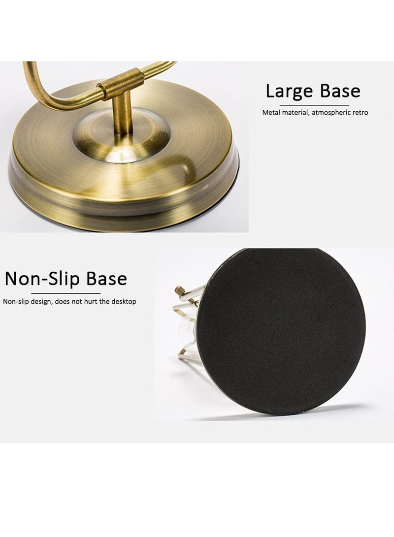 Rubik Sand Timer 15 Minutes Rotating Hourglass Creative Vintage Gift for Kitchen Home Office Decoration, Metal Hour Glass Sand Clock (15 min Gold) - Image 3