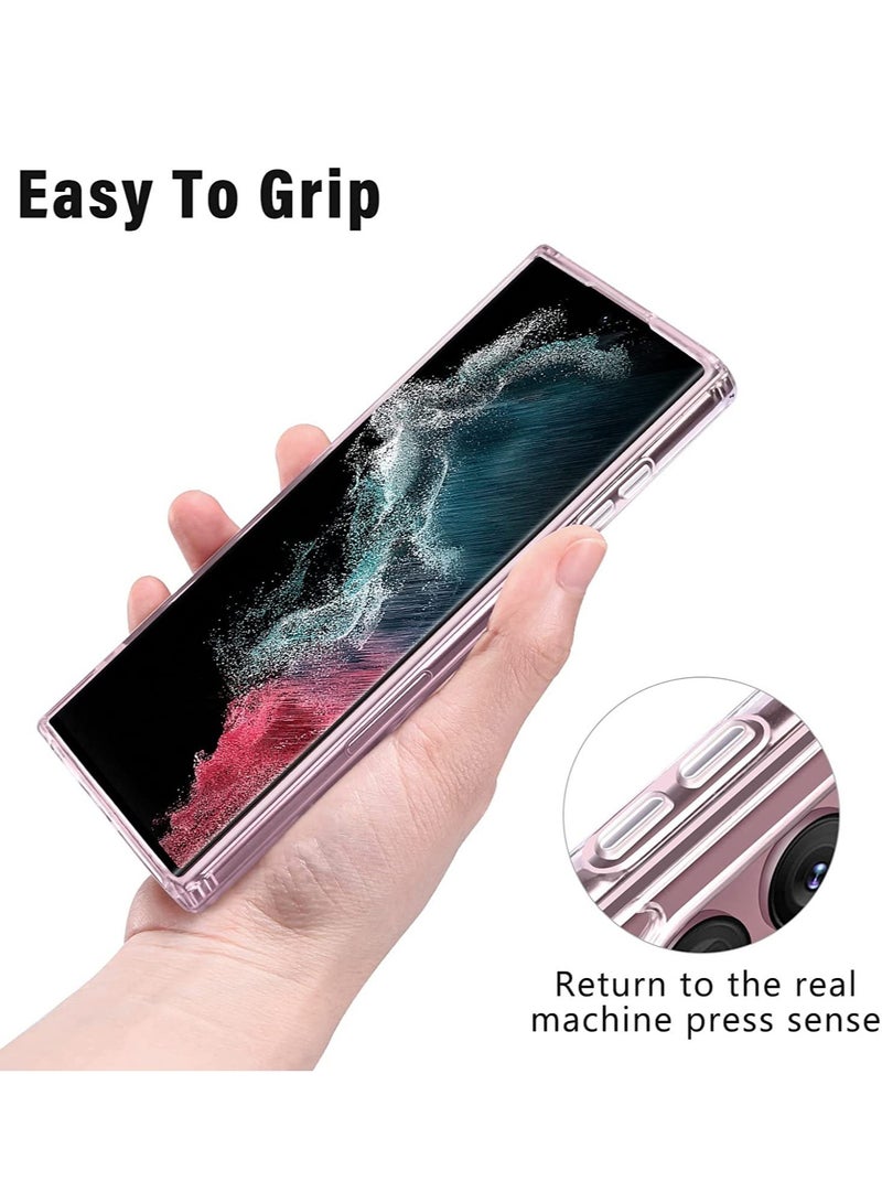 إلترازون Clear Case for Samsung Galaxy S22 Plus, Compatible with Mag-Safe Charging, Ultra Slim & Full Protective Shockproof Case Cover (Galaxy S22 Plus, Clear) - Image 3