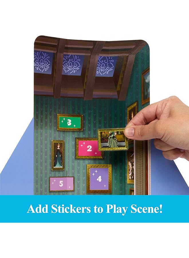 Disney Princess Mattel Frozen Anna Surprise Doll With 11 Surprises Including 5 Accessories 5 Stickers And A Game Scene Movie Inspired Toy Hxd27 - Image 5