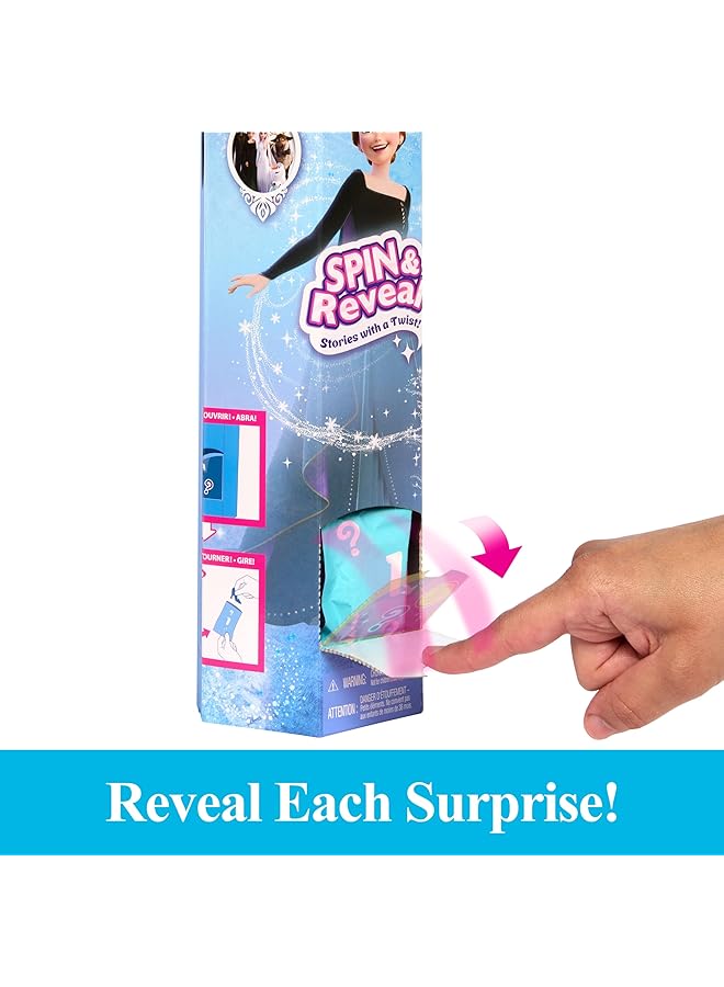 Disney Princess Mattel Frozen Anna Surprise Doll With 11 Surprises Including 5 Accessories 5 Stickers And A Game Scene Movie Inspired Toy Hxd27 - Image 4