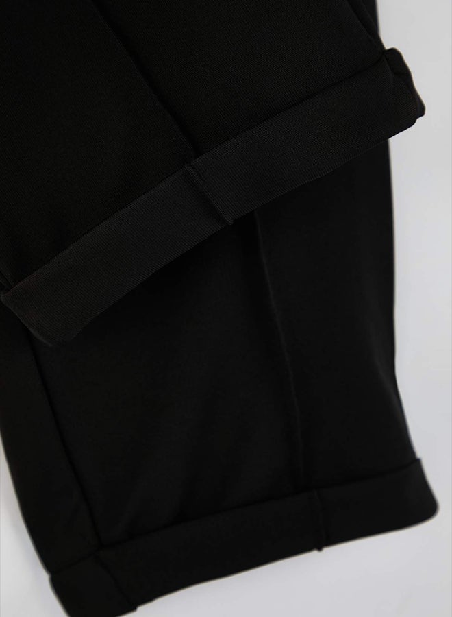 trendyol Black Straight Fit Men's Trousers - Image 2