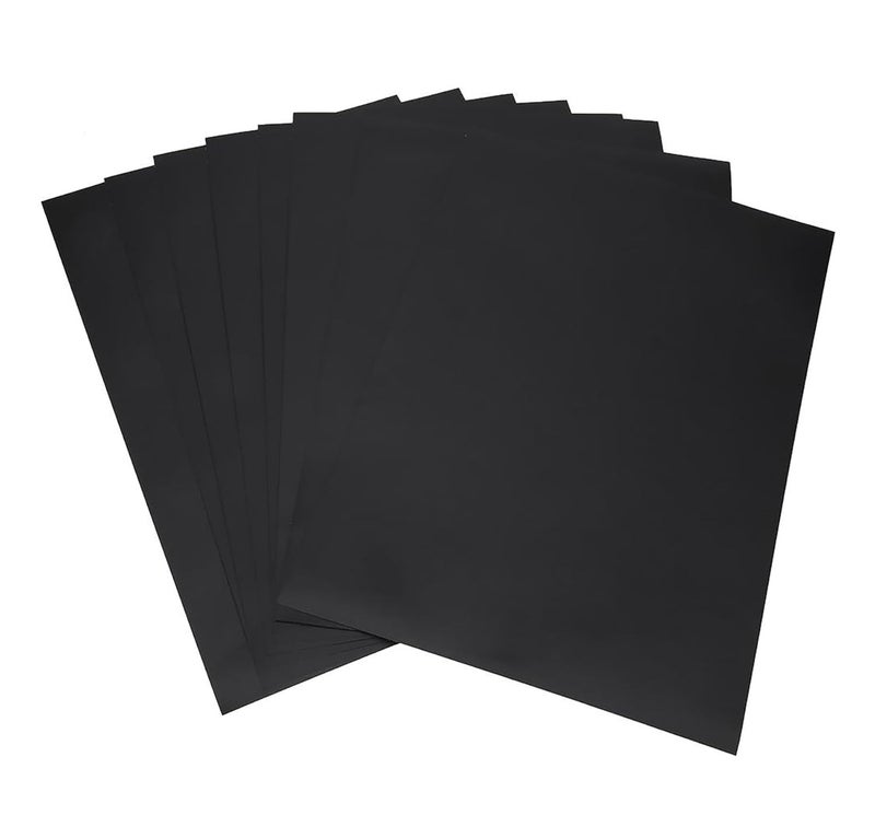 BestUBuy A4 10pc Foam Sheet Set for Scrapbooking Craft Projects Decorations Black
